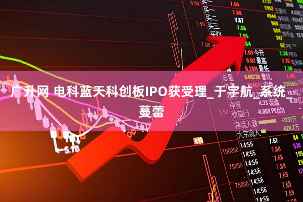 广升网 电科蓝天科创板IPO获受理_于宇航_系统_蔓蕾